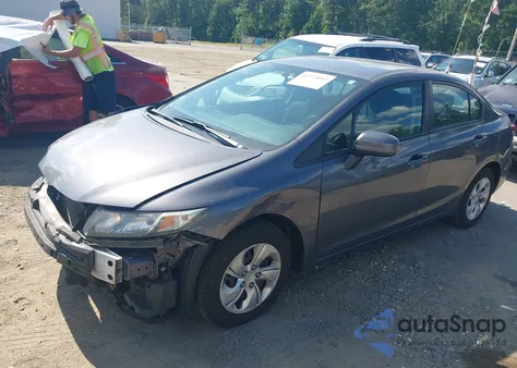 2014 Honda Civic Lx from USA, damaged, VIN 2HGFB2F5XEH516213